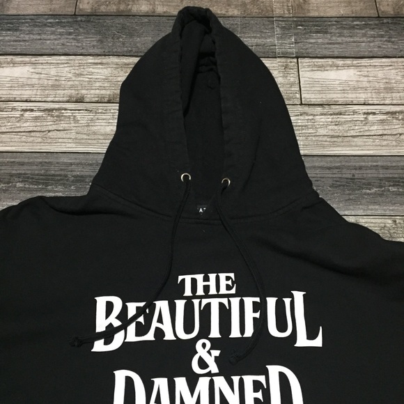 G Eazy The Beautiful And Damned Album Hoodie Men’s M Black White Pullover - Picture 7 of 7